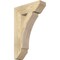 Ekena Millwork Thorton Slat Rough Sawn Bracket, Douglas Fir, 4"W x 14"D x 22"H BKT04X14X22THR06RDF - alternate 1